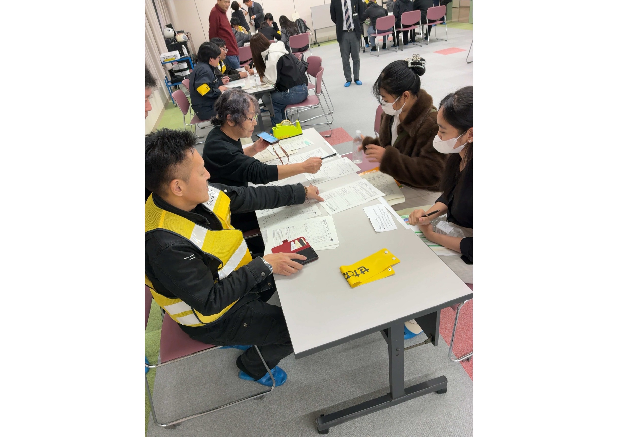 実習生地域交流の様子 5枚目