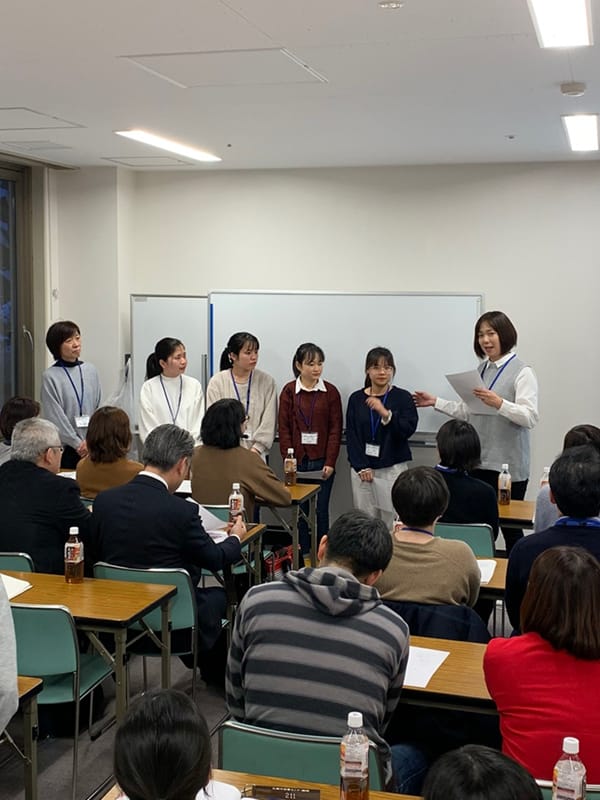 組合員情報交換の様子 1枚目