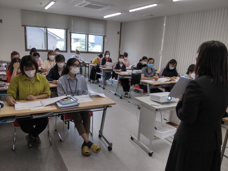 実習配属前オリエンテーションの様子 3枚目